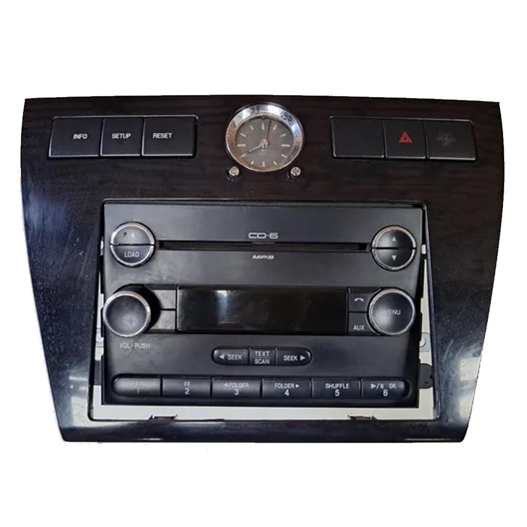 Rádio Toca Cd Ford Fusion 2.3 2006 Ate 2009 Moldura Original (Usado)