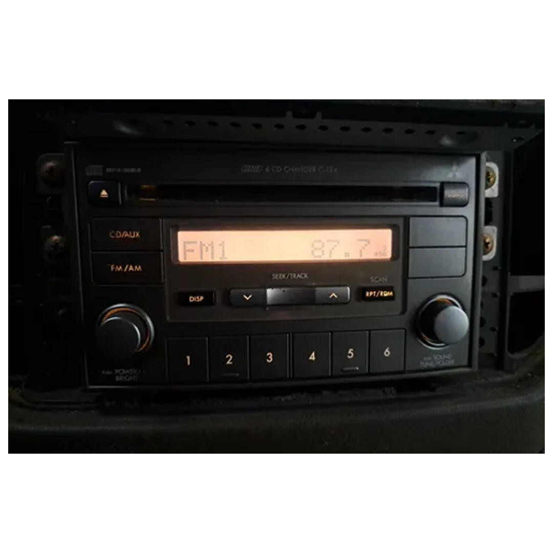 Radio Som Original Mitsubishi Pajero Full 3.2 2001 Até 2007 (Usado)