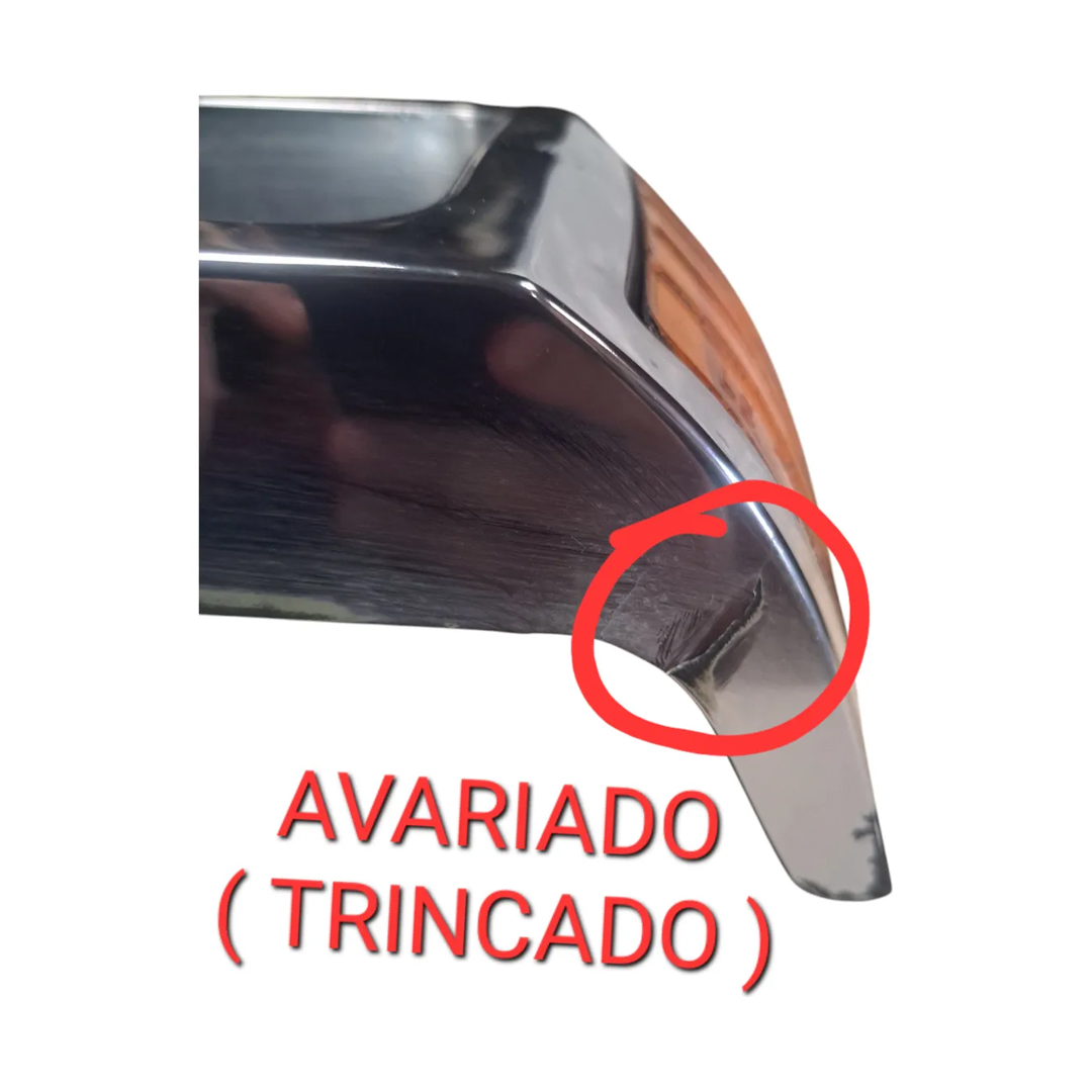 Moldura Farol Esquerdo Cromada Vw Passat 1985 Original Vw (Usado)