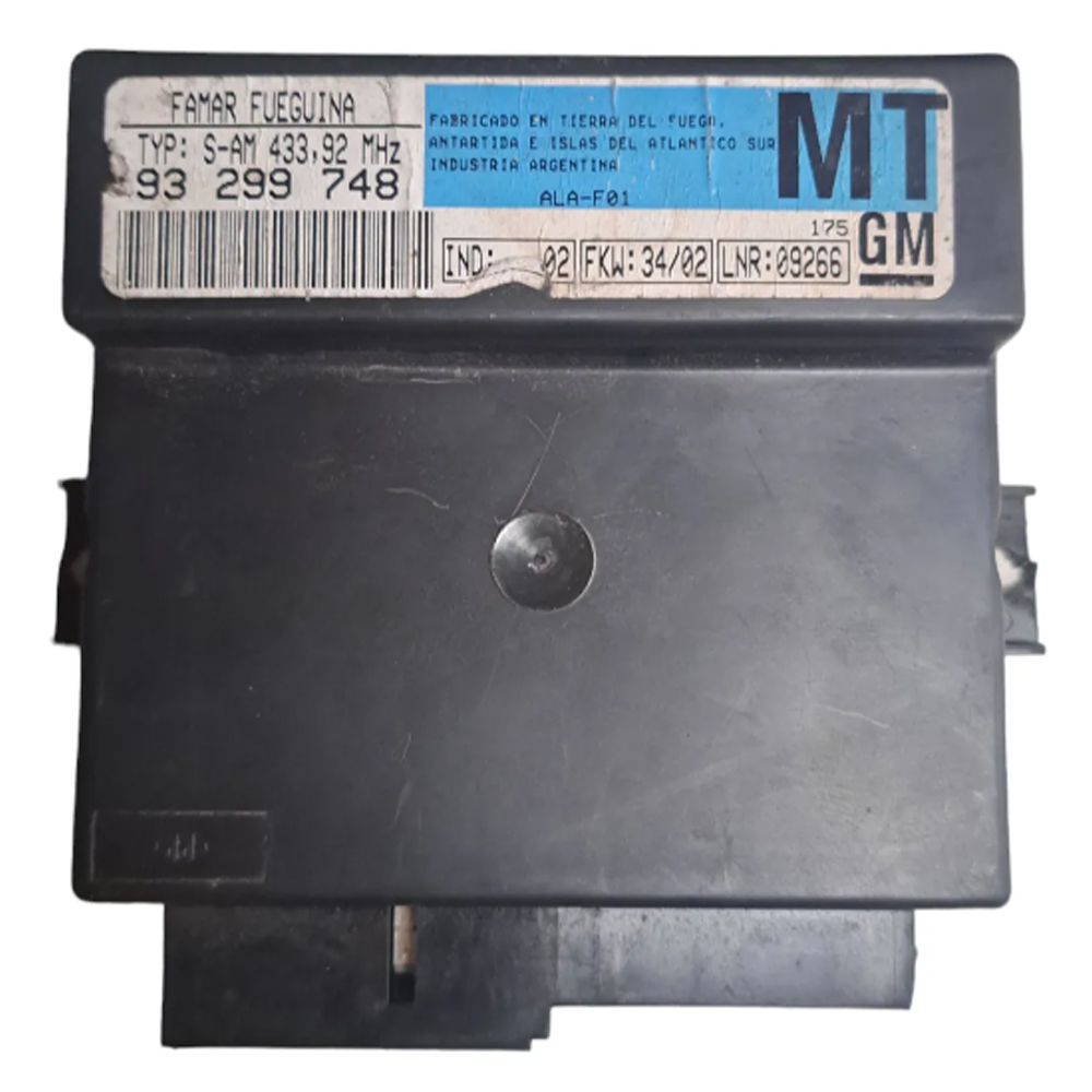 Modulo Central Conforto Vidro Zafira 93.299.748 Mt Original (Usado)