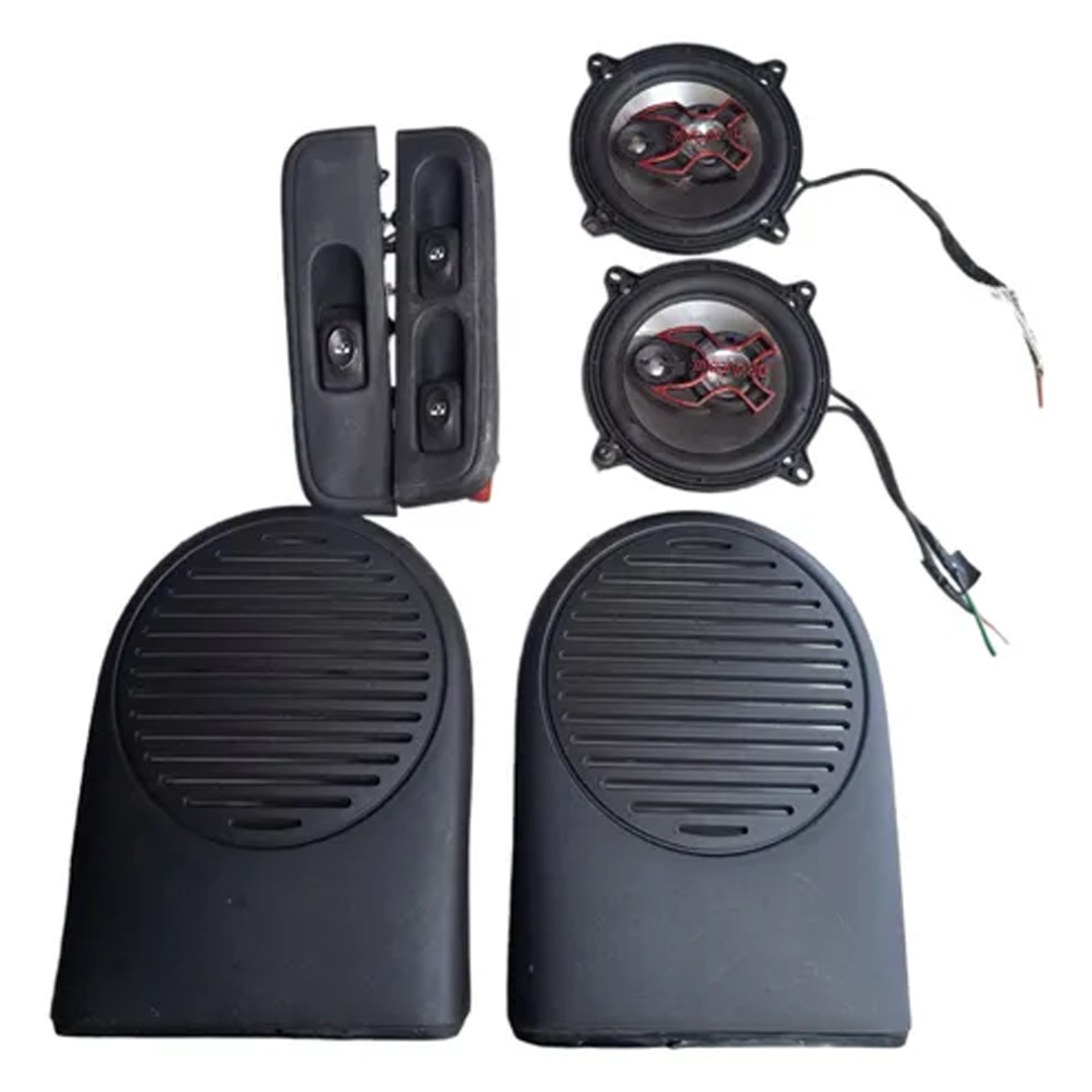 Comando Vidro Elétrico Dianteiros Renault Clio 2006 Original (Usado)