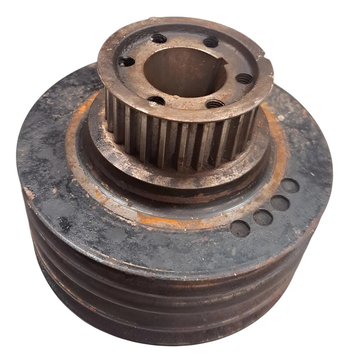 Polia Virabrequim Motor Diesel Kia Sportage 1996 Até 2002 Original (Usado)