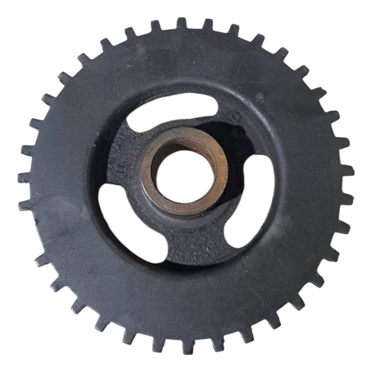 Polia Virabrequim Motor Ecosport 2.0 16v Duratec 2004 A 2008 (Usado) - Imagem 3