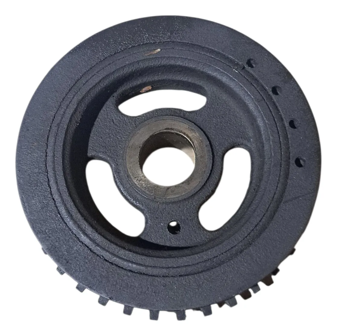 Polia Virabrequim Motor Ecosport 2.0 16v Duratec 2004 A 2008 (Usado) - Imagem 4