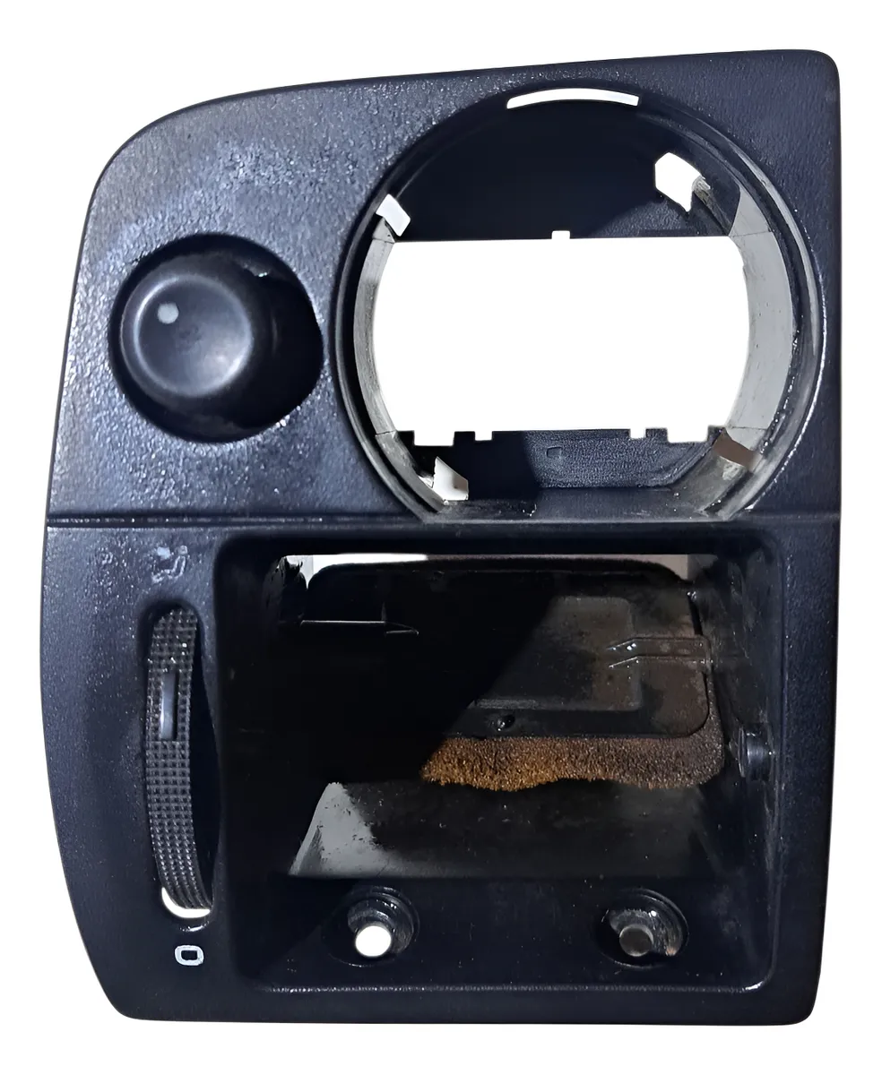 Difusor Ar Esquerdo + Botão Elétrico Regular Retrovisor Gol Parati G2 Original (Usado)