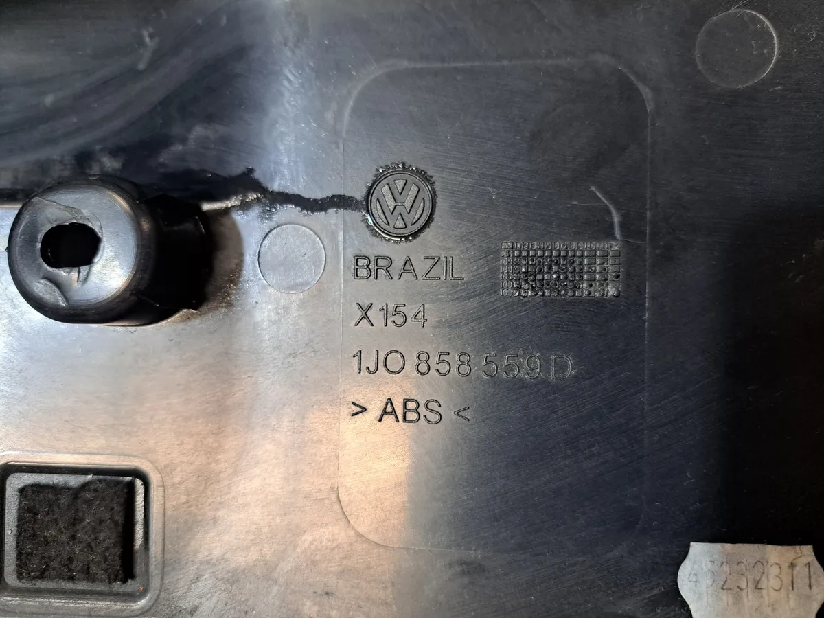 Par Capas Chave Seta Vw Golf Sportline 2010 Original Preto (Usado) - Imagem 8