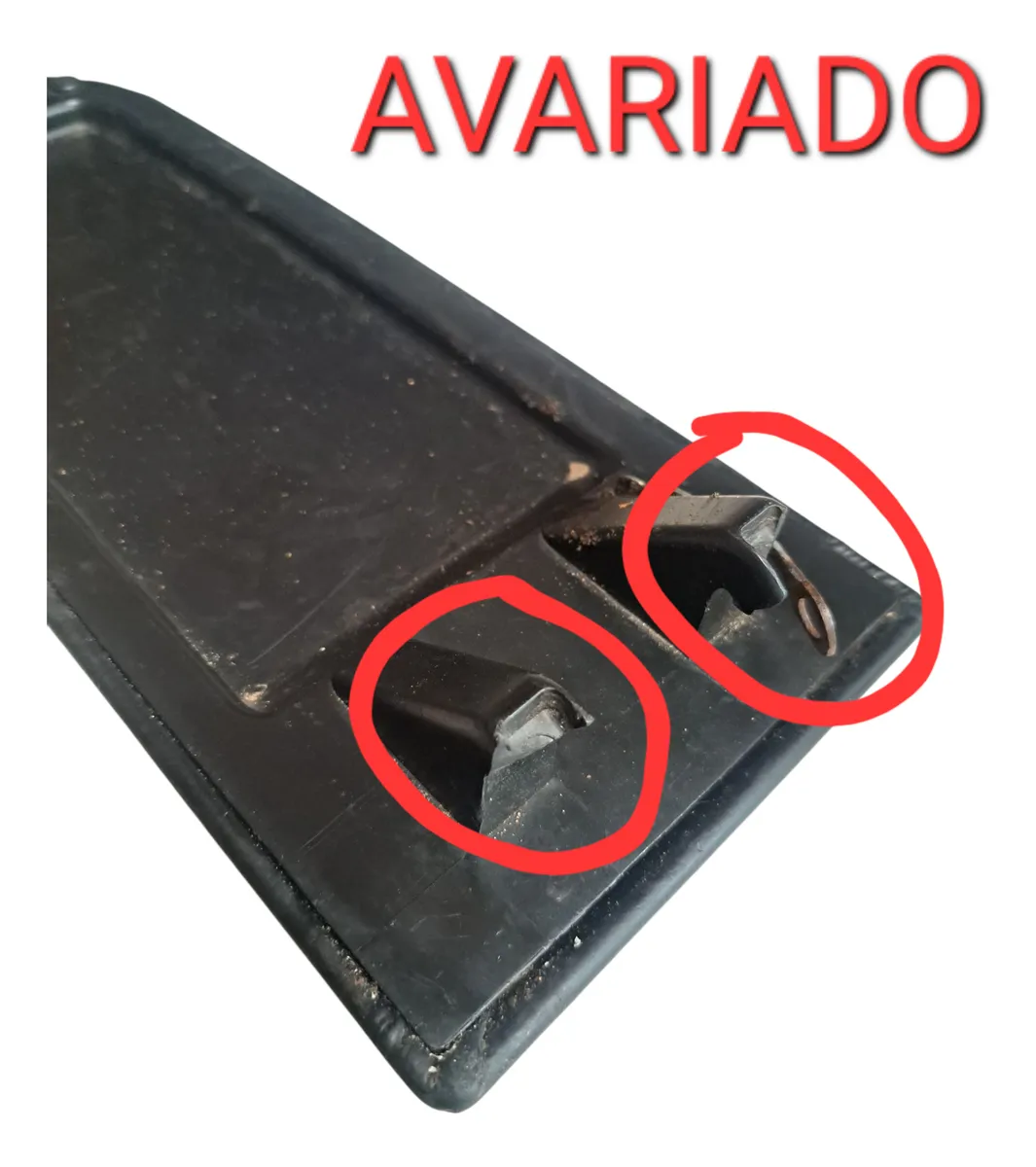Apoio Braço Porta Objeto VW Golf Audi Bora 2002 Ate 2012 Com Avaria