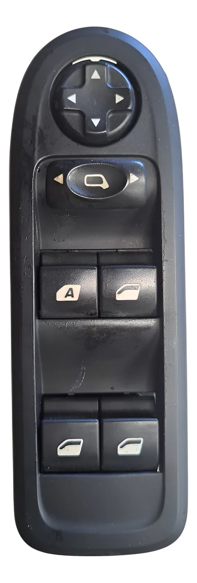 Comando Vidro Elétrico Dianteiro Esquerdo Citroen C3 2014 A 2020 Original (Usado)