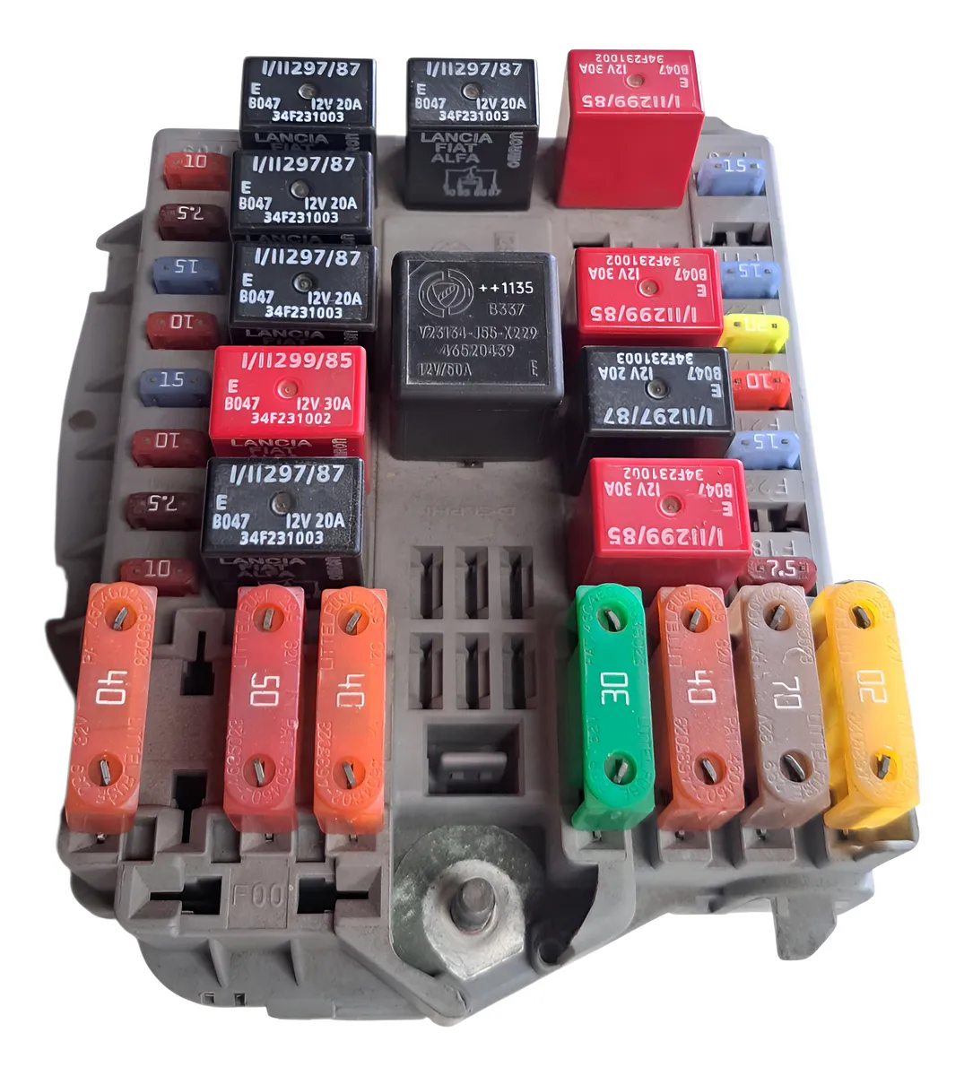 Caixa Fusível Fiat Idea Adventure 1.8 2011 51876220 Flex (Usado)