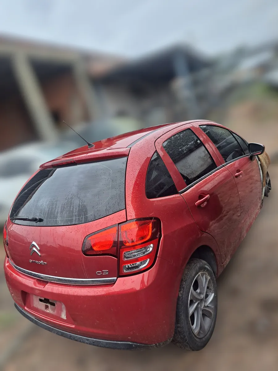 Comando Vidro Elétrico Dianteiro Esquerdo Citroen C3 2014 A 2020 Original (Usado) - Imagem 4