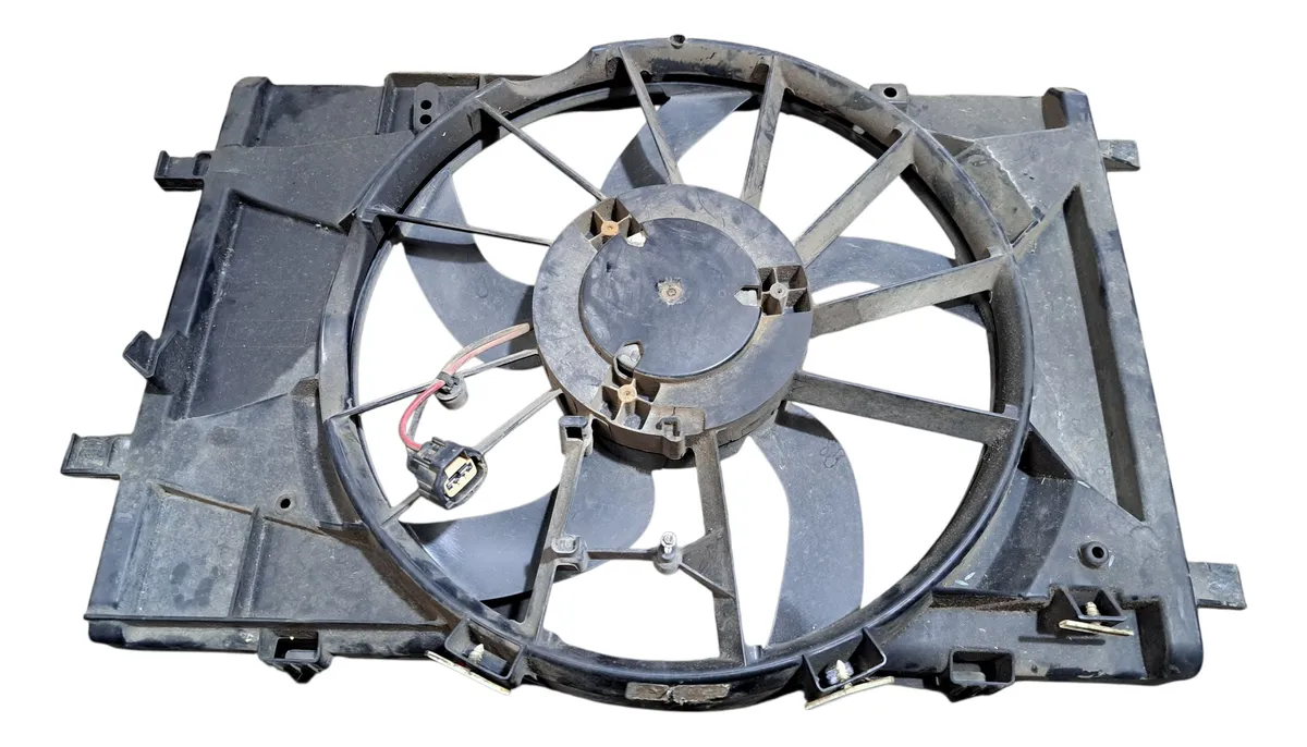 Defletor + Ventuinha Eletroventilador Ford Fusion 2.5 2010 2011 2012 Original (Usado)