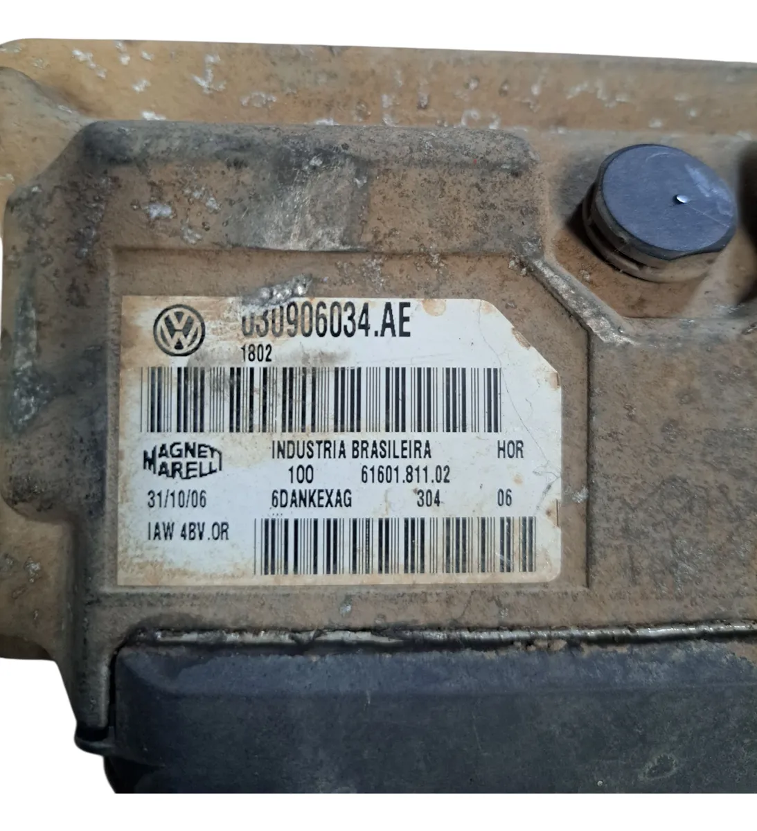 Módulo Injeção Vw Fox 1.0 8v 2005 2005 2006 030906034.ae Original (Usado) - Imagem 4