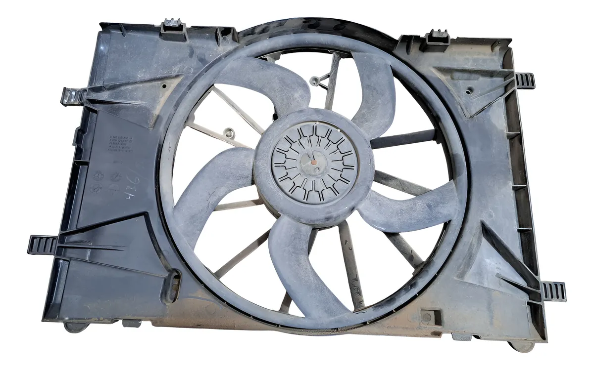 Defletor + Ventuinha Eletroventilador Ford Fusion 2.5 2010 2011 2012 Original (Usado)
