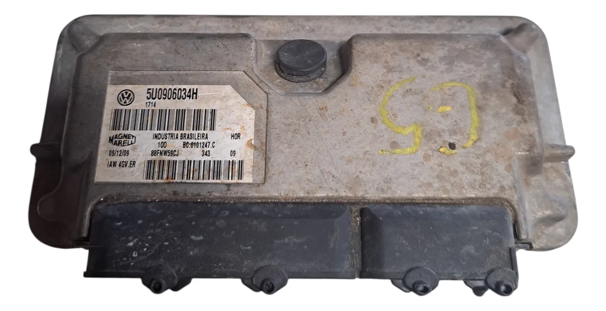 Modulo Injeção Central Vw Gol Voyage G5 1.0 Flex 5u0906034h (Usado)