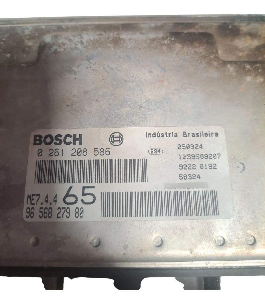 Modulo Injeção Peugeot 206 1.6 Flex 0261208586 / Me7.4.65 (Usado)